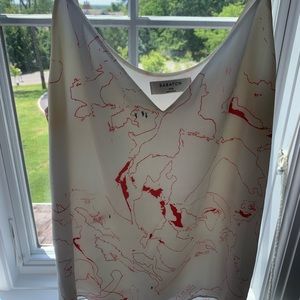 Aritzia Babaton patterned flowy tank top